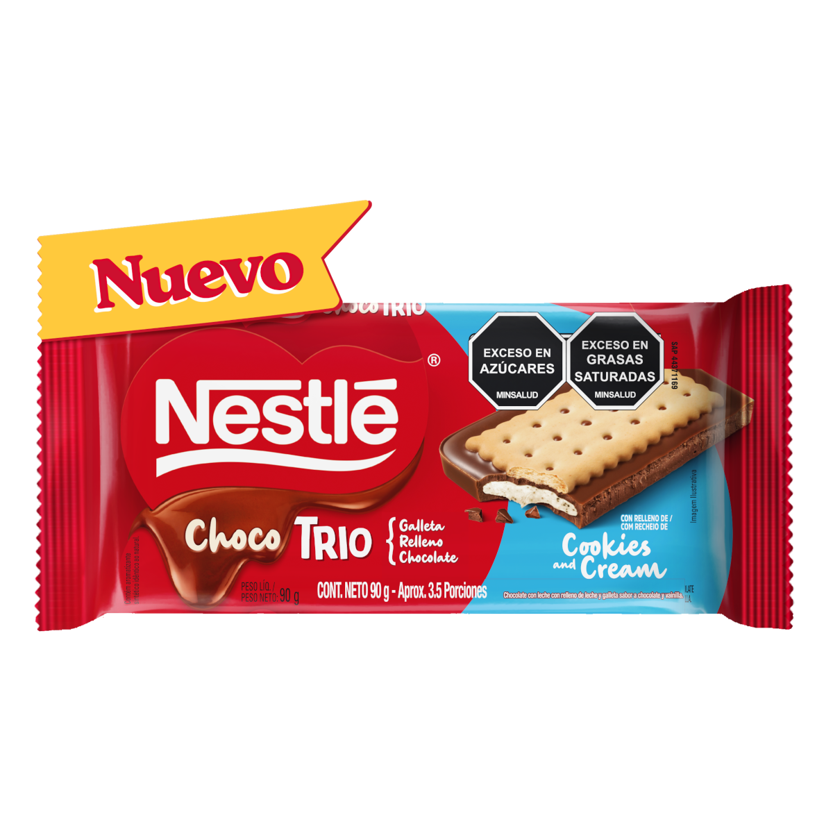 Paquete de ChocoTrio NESTLÉ®