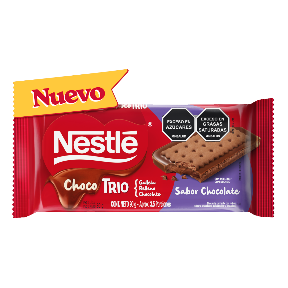 Paquete de ChocoTrio® de Cookies and Cream