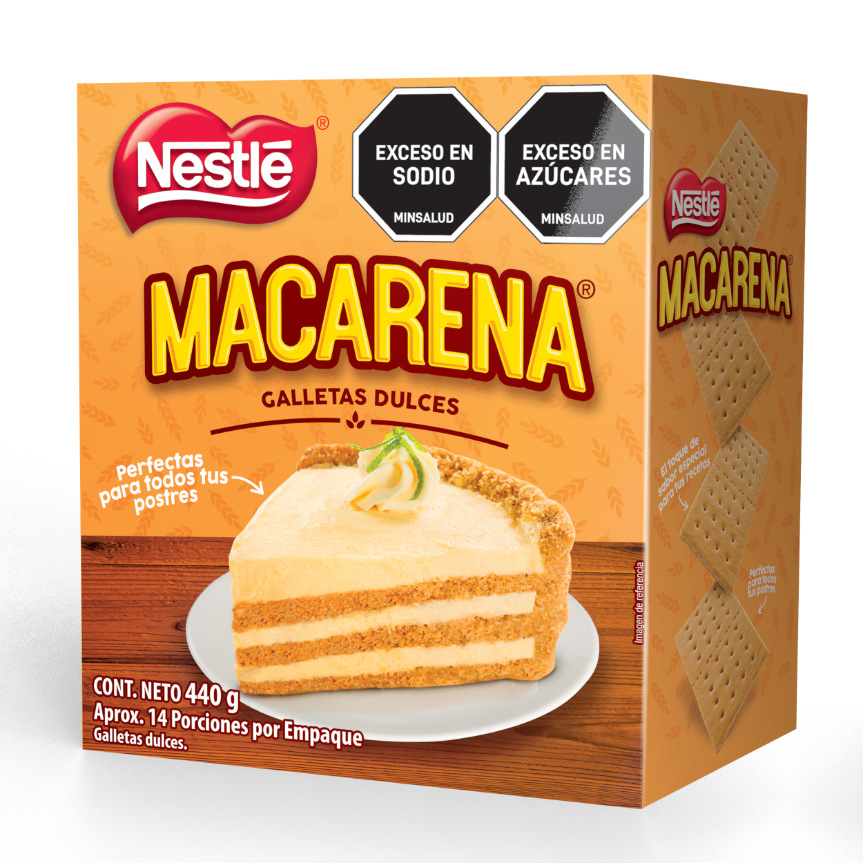 Caja de galletas Macarena® una opción perfecta para preparar deliciosas recetas 