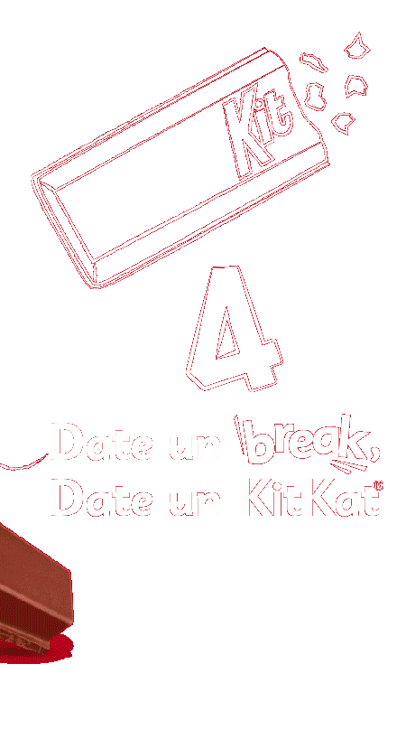 KITKAT® Ritual del Break - Paso 4