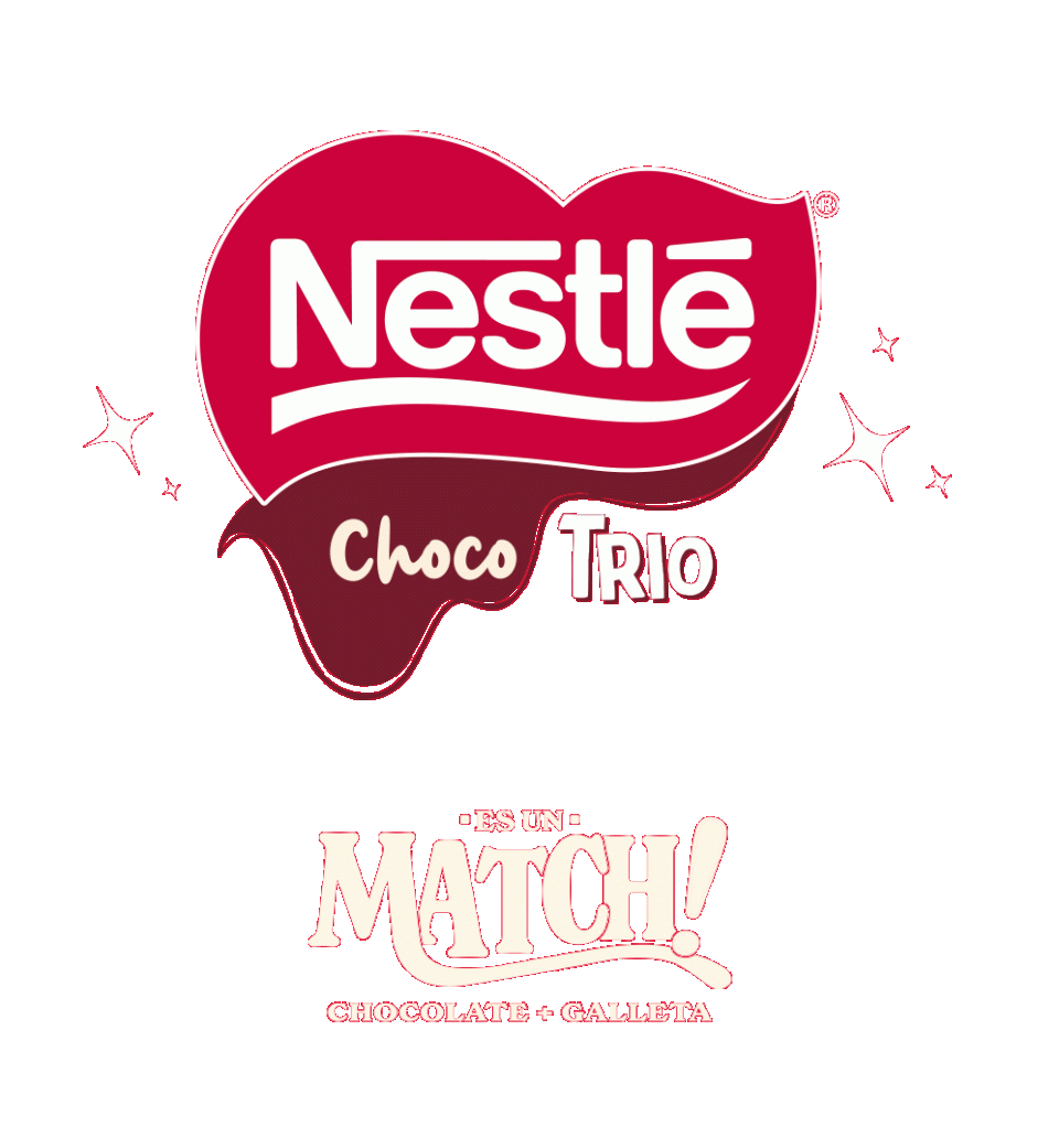 Chocolate ChocoTrio NESTLÉ® con galleta y relleno de Cookies and Cream