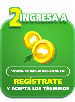 Ingresa a COINS.MILO.com.co y Regístrate