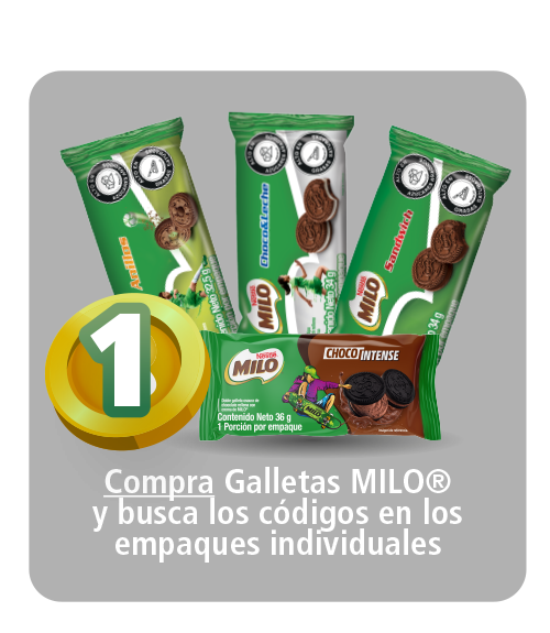 Compra galletas Milo® - Anillos, Sándwich, Chocoleche o las Nuevas ChocoIntense